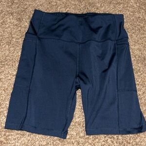 Navy Blue Biker shorts Size M(8-10)